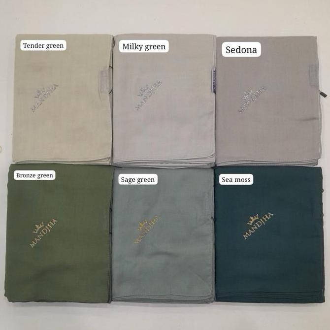 MANDJHA BASIC SCARF 2  | OFFICIAL HIJAB MANDJHA IVAN GUNAWAN SEMARANG