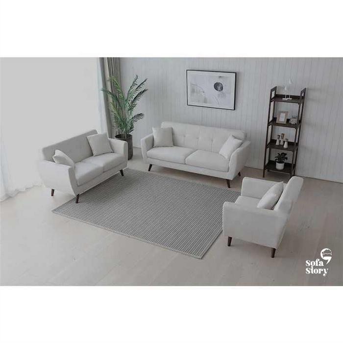 Sofa Retro Minimalis 321 Scandinavian - Alicia / Sofa Ruang Tamu