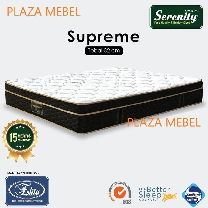 Kasur Matras Serenity ELITE Supreme Spring Bed 120/160/180 Springbed