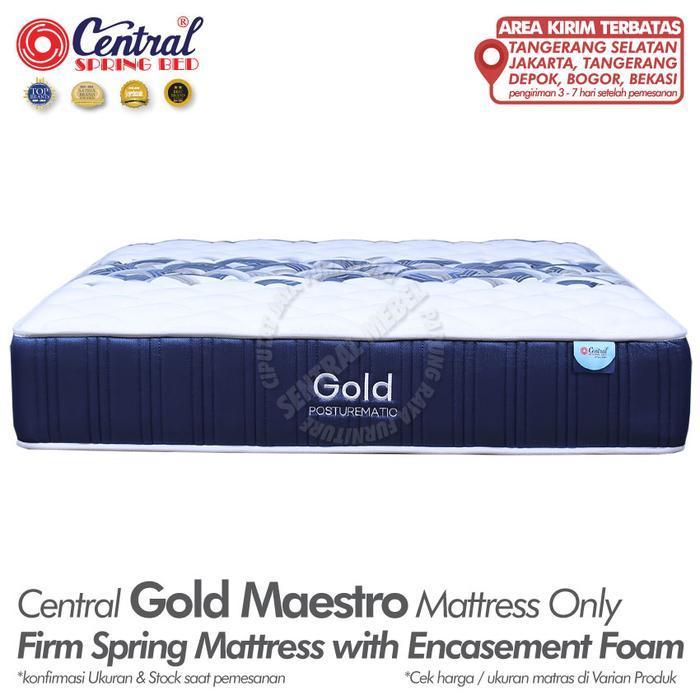 Central New Gold Maestro - Spring Bed - Ukuran 120 x 200 cm