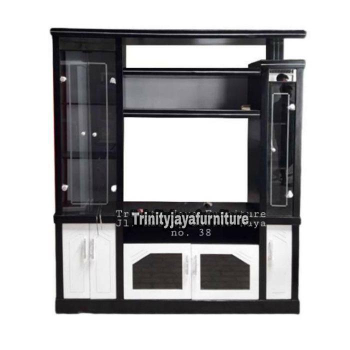 (GRATIS MASKER) Lemari Tv Bufet Tv Pajangan Tv 42in