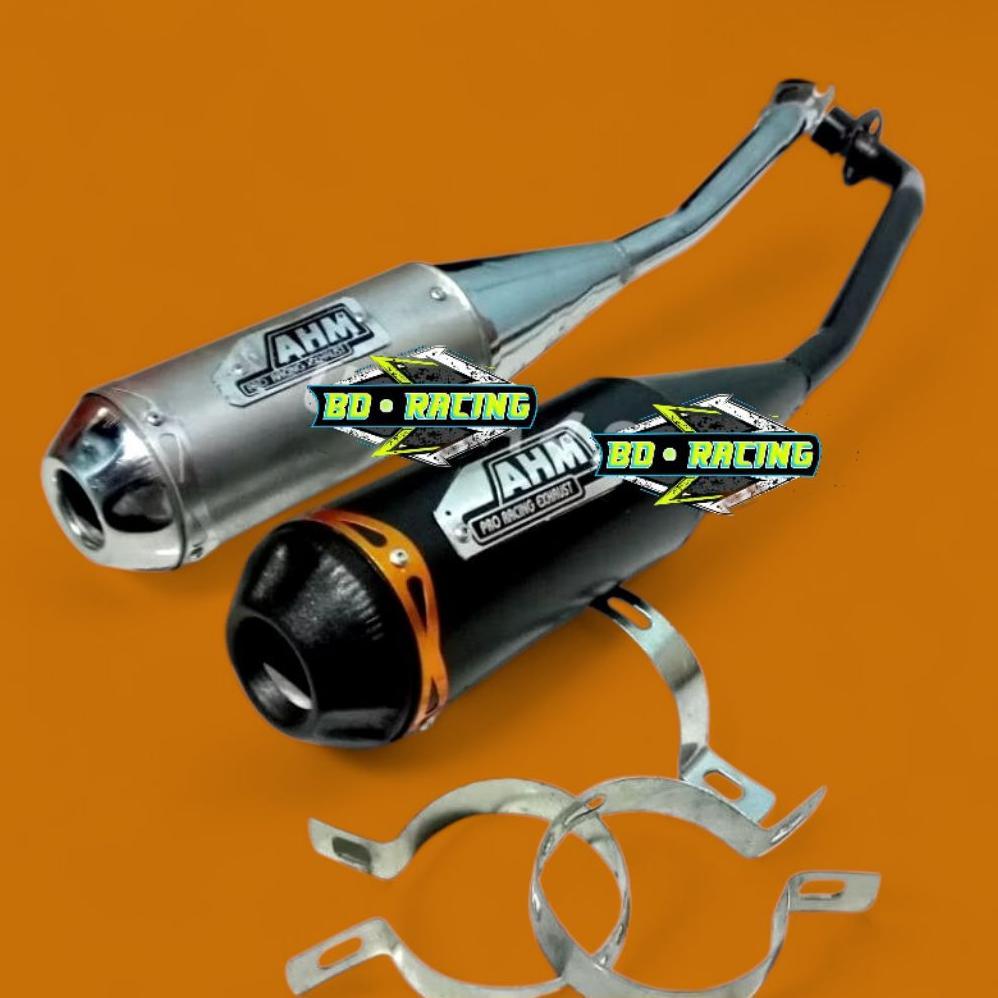 Grade Ori Knalpot Ahm Racing Supra Fit Astrea Grand Crypton Revo X Blade Revo Absolute Vega R Supra 