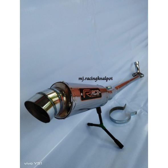 Grade Ori Knalpot Racing Rcb All Type Motor Bebek"Supra/Fit/X/Smash/Vega/Grand/Blade Dll