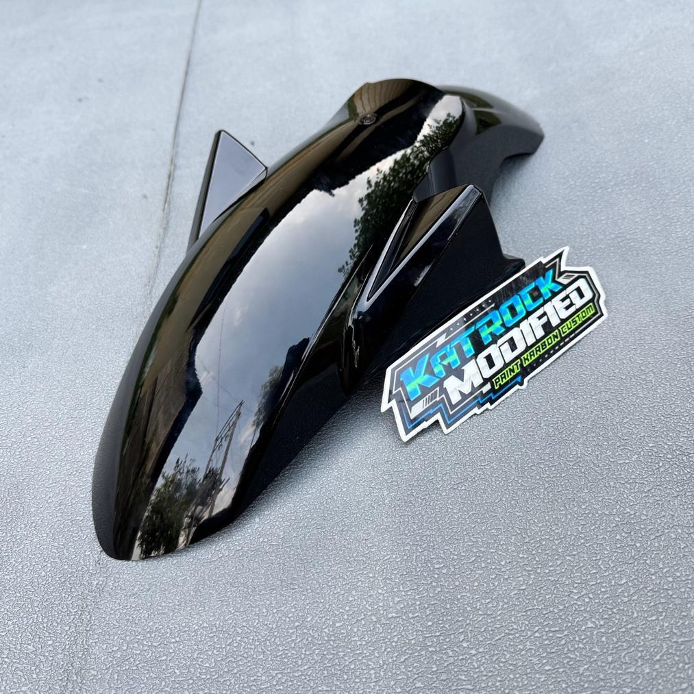 Premium Spakbor Depan Mx King Malaysia Style Custom Carbon Polos Spakbor Mx King V1 &V2 Custom Magic