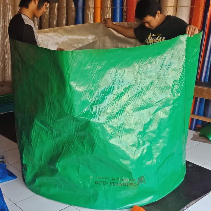 kolam terpal bulat D.10.T.1.20m. A20.merk oriental korea