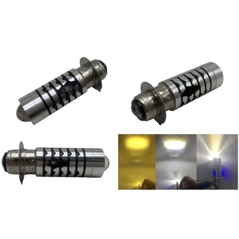 Promo  Lampu Led Motor H6 Laser 2 Warna | Led H6 Laser Motor Universal | Bohlam Led H6 Motor