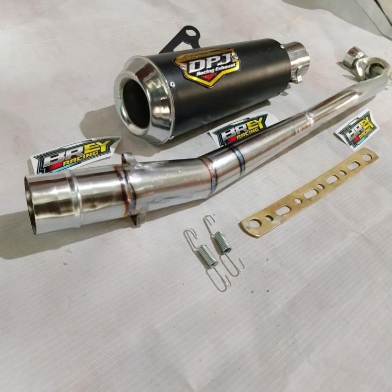 Grade Ori Knalpot Racing Gp 1 Dpj Full Bas Buat Motor Supra X 125 Honda Blade Karisma Jupiter Smas V