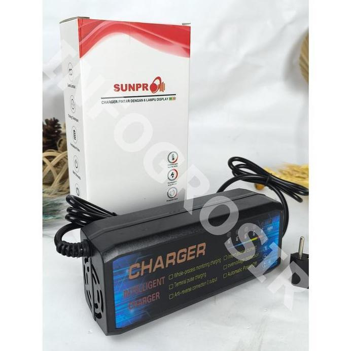 Charger Sepeda Listrik Pengisi Daya 48V12A/220V50Hz / Universal Charger Motor Listrik / Charger Bate