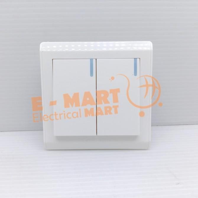 MASKO PIANO Saklar SERI N-512 / Saklar Ganda Saklar Double Minimalis