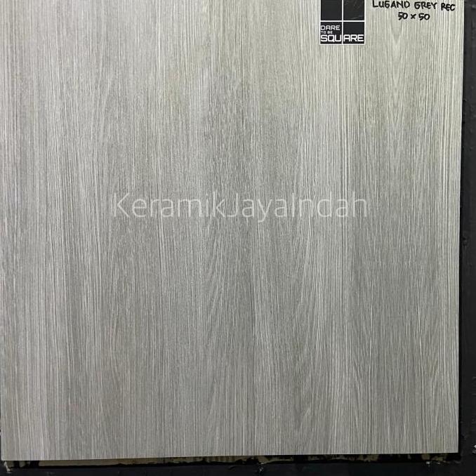 INUM LUGANO REC 50 x 50 MATT KERAMIK LANTAI DINDING SERAT KAYU
