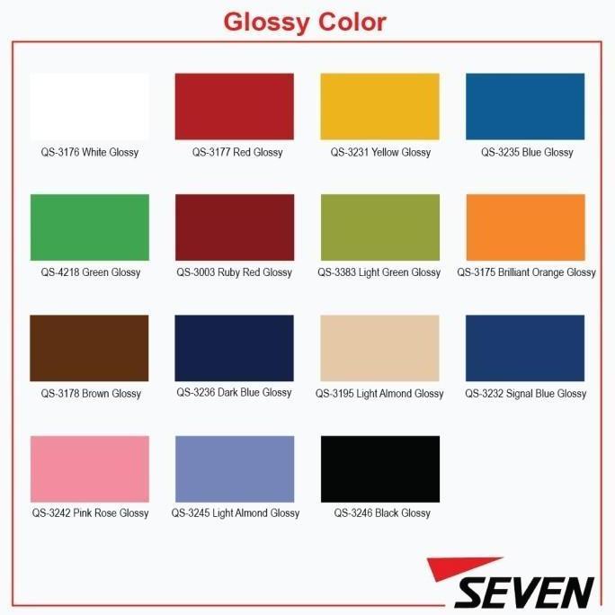 SEVEN ACP PVDF 4 mm Glossy Alloy 1100