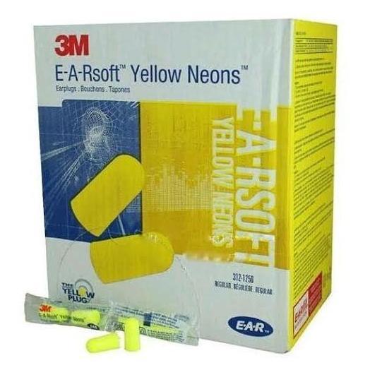 Earplug Pelindung Telinga 3M Yellow Neons 1Box
