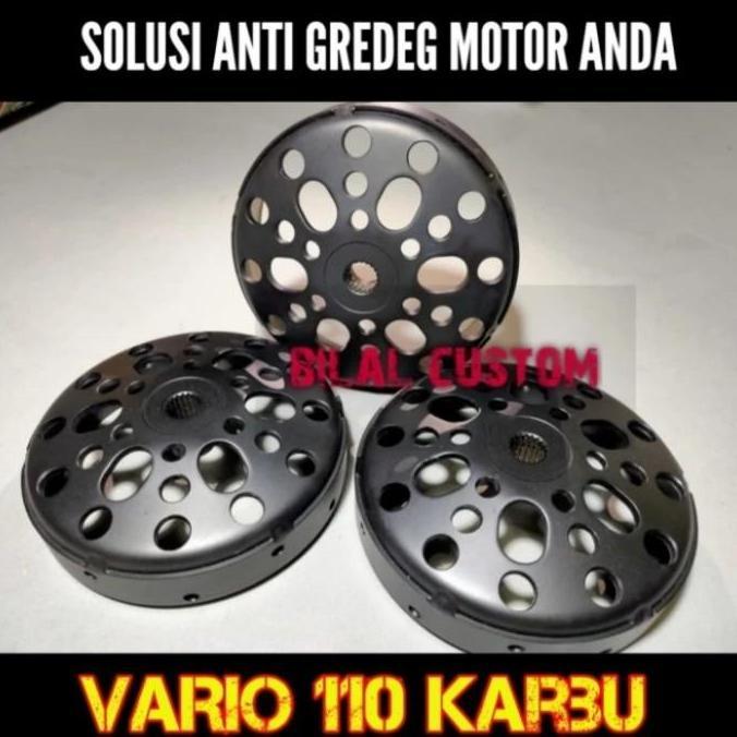 Mangkok CVT Kampas Ganda VARIO 110 KARBU Original Custom
