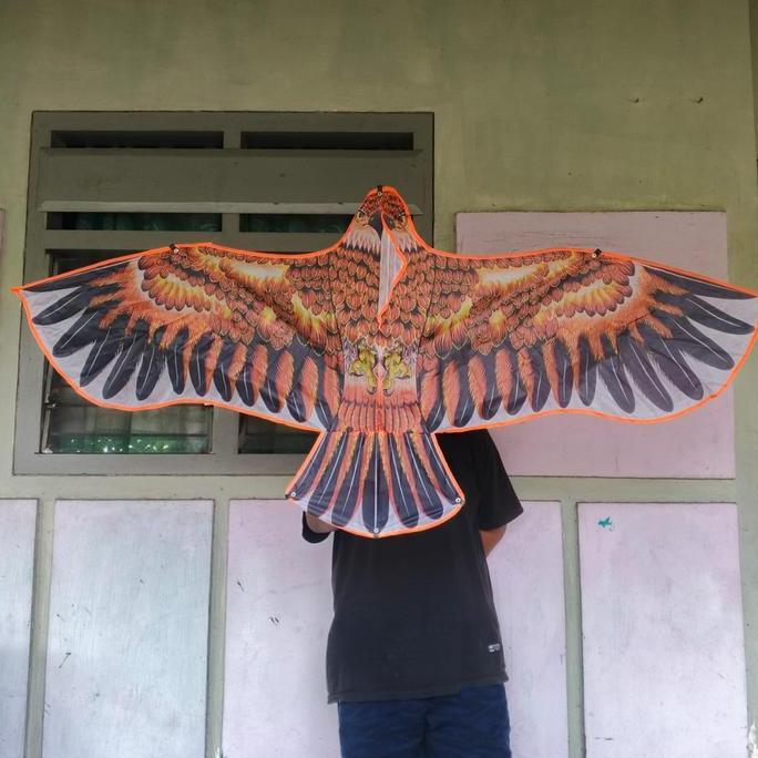 1.2/1.7 M LAYANGAN ELANG Jumbo mainan layang layang Anak ke layangan layanglayang naga Layangan moti