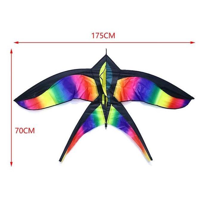 Layangan Bapangan Besar Layang Layang Model Burung Layang Layang Warna