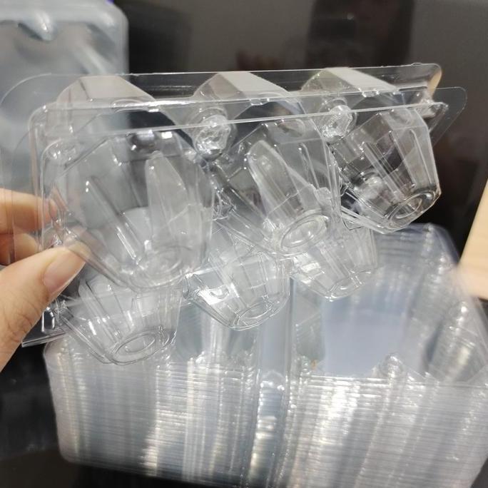 Mika Telur / Egg Tray / Tray Telur Isi 6 Butir Ada Pengunci 50 pcs.