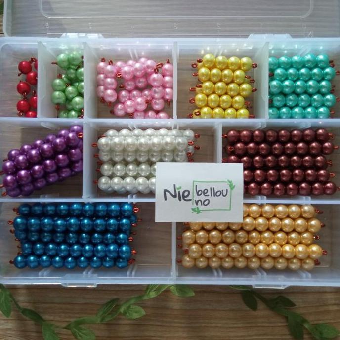 Montessori Math Beads | Handmade