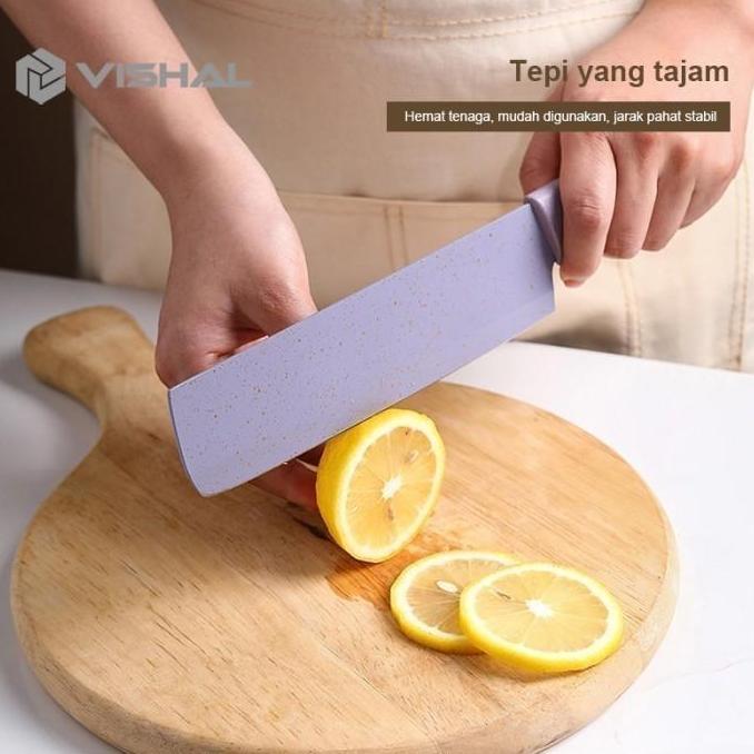 6IN1 Set EVCRIERH Stainless Dilapis Anti Lengket/Peralatan Masak