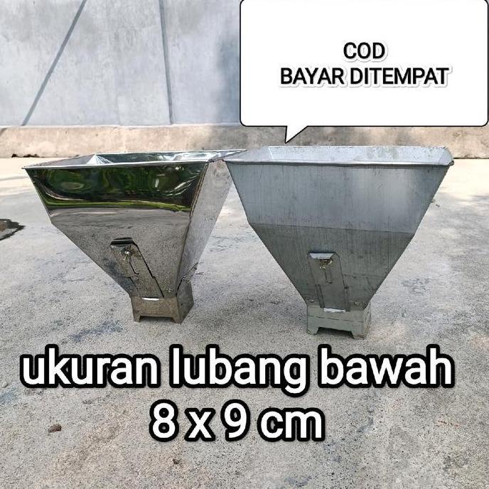 corong atas diskmill ffc23 plat putih dan stainless