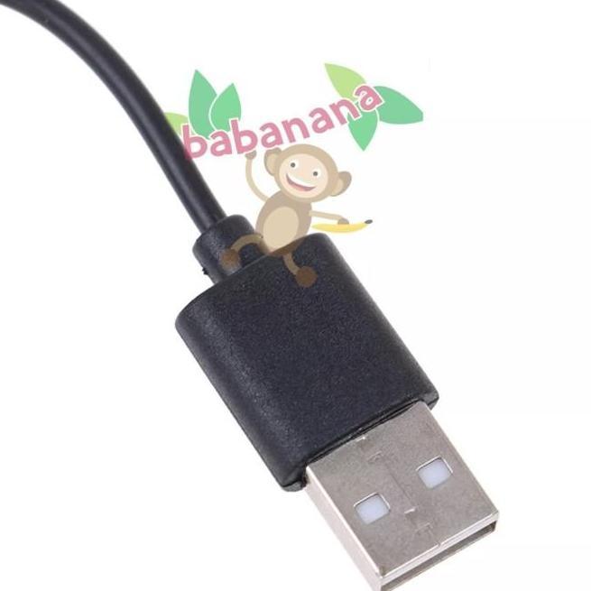 Kabel charger 2 pin 4mm magnetic blender smart watch smartband