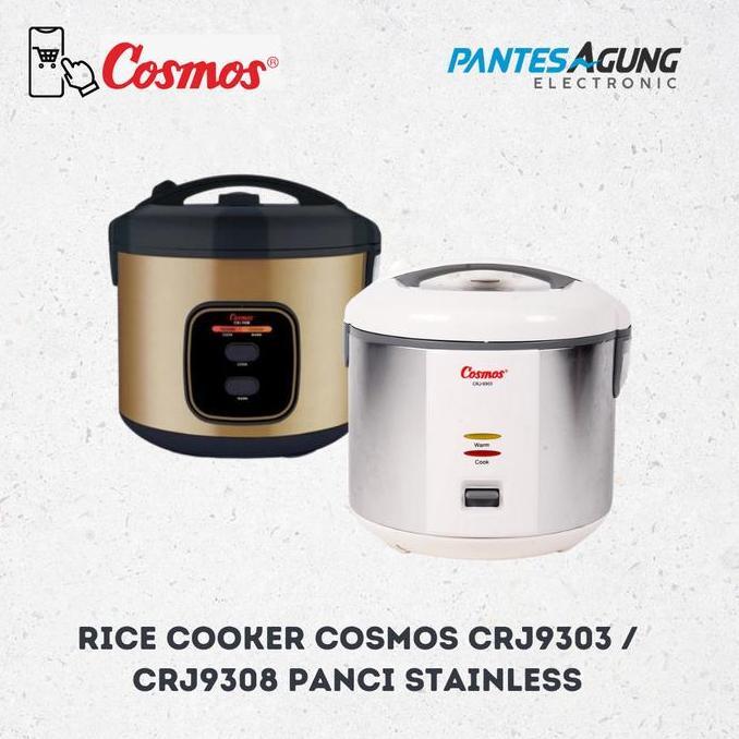 MAGICOM / RICE COOKER COSMOS CRJ9303 PANCI STAINLESS