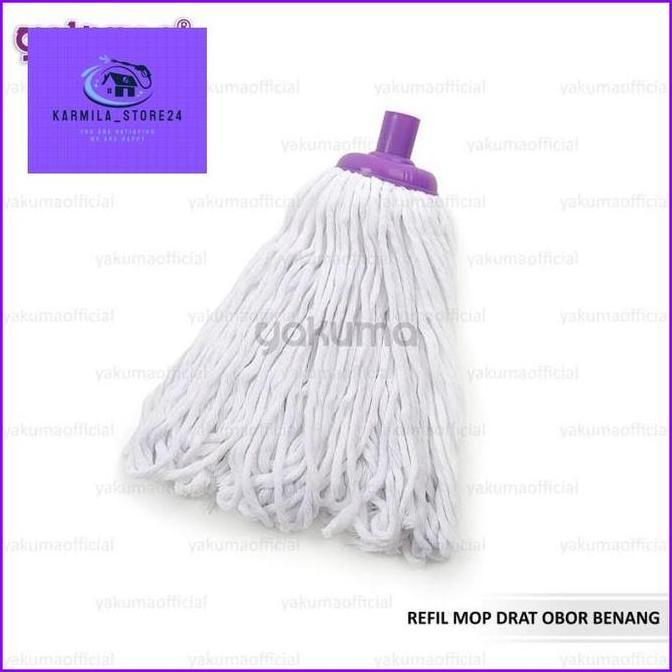 PEL MOP / KAIN LAP PEL LANTAI BULAT OBOR