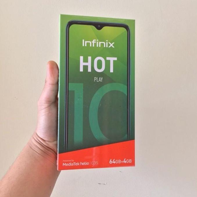INFINIX HOT 10 PLAY 4/64 GB GARANSI RESMI