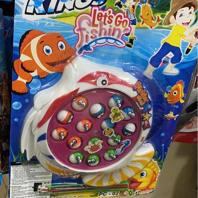 MAINAN ANAK EDUKASI MEMANCING - MAINAN EDUKASI ANAK PANCINGAN MAGNET
