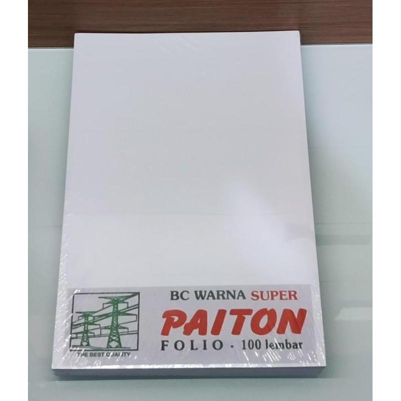 Kertas Buffalo Putih F4 / Folio