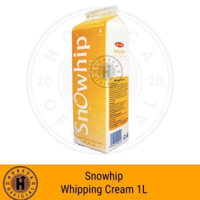 WHIPPING CREAM SNOWHIP NON DAIRY CREAM 1000ML / KRIMER CAIR 1 LITER