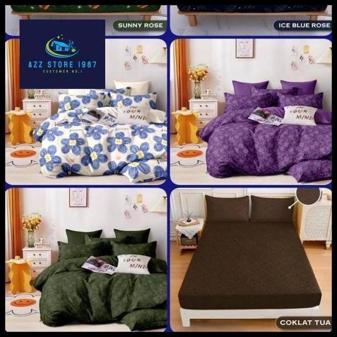 Kain sprei / sarung kasur meteran grosir