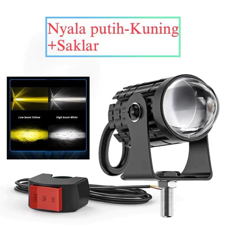 Murah  Lampu Tembak Lampu D2 Laser Lampu Sorot Motor Mini D2 Laser Lampu Laser Motor Lampu Led Motor