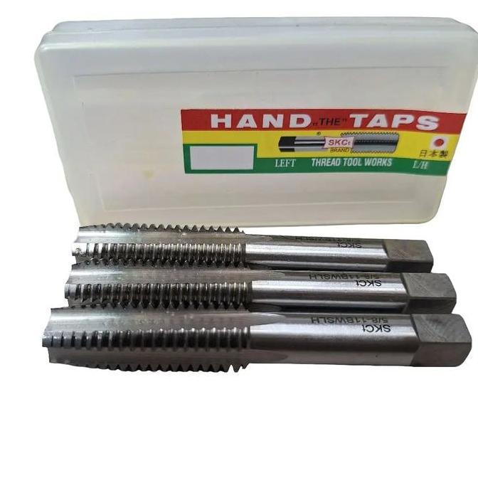 VEDORANAVA Hand tap skc M 7x1 drat kiri / LH Hand tap 7x1 ulir kiri / Left hand carbon steel