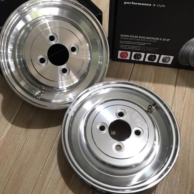 GRADIMOU velg tubeless SIP vespa vbb vnb vba ring 8 SIP ORIGINAL