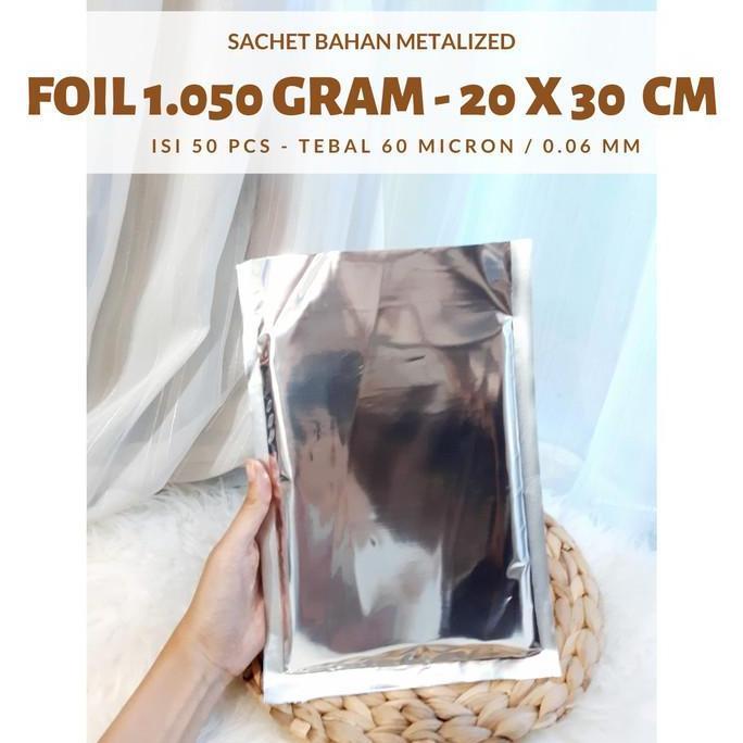 Aluminium Foil Untuk Kemasan Kopi - Plastik Semi Metalized 1 KG