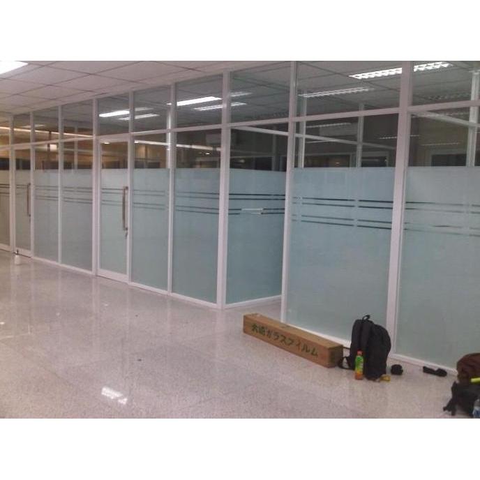 Stiker Sanblas Kaca Es Frosted Glass Buram Polos lebar 90cmx100cm