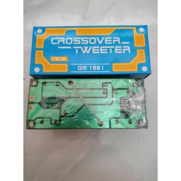 Kit audio crossover tweeter GM1881 audio philer