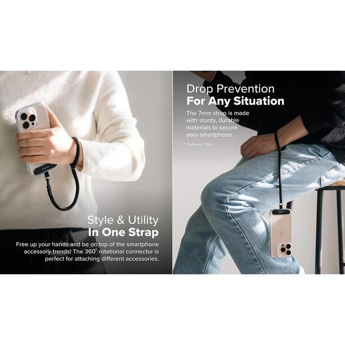 Ringke Gantungan Handphone Wrist Strap / HandStrap / Rope Hand Strap / Flow P-Type / U-Type / Tactic