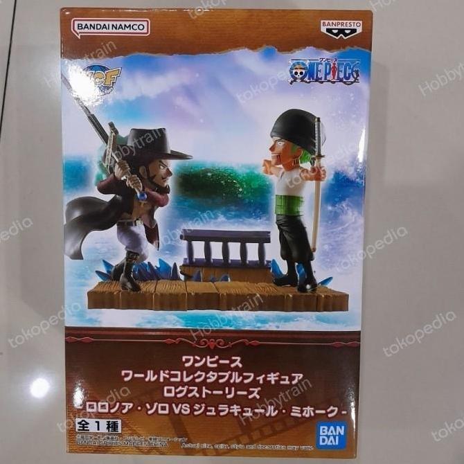 BANPRESTO ONE PIECE WCF RORONOA ZORO VS DRACULE MIHAWK FIGURE