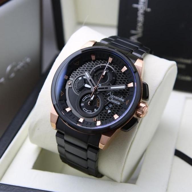 JAM TANGAN PRIA ALEXANDRE CHRISTIE.AC6618 AC 6618 ORIGINAL GARANSI 1TH