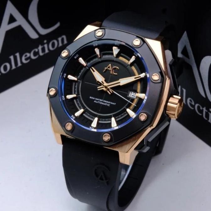 JAM TANGAN PRIA AUTOMATIC ALEXANDRE CHRISTIE AC9601 AC 9601 ORIGINAL