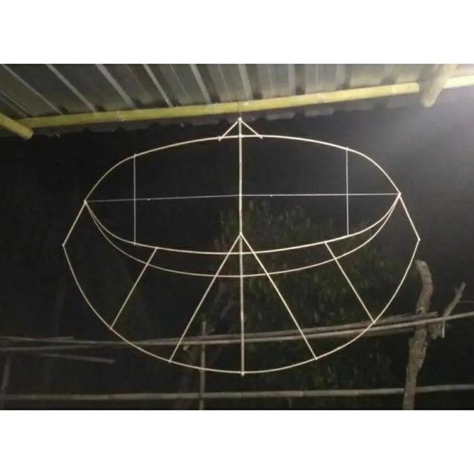 kerangka layangan gapangan 1 meter - Ludoyo