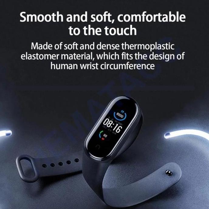 Strap Mi Band 4 Mi Band 3 Xiaomi Tali Jam M6 M5 M4 M3 Smart Bracellet