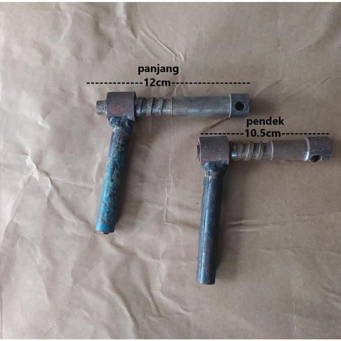 Kacipan / ketekan / kuncian press paving dan press tegel merk Rajawali