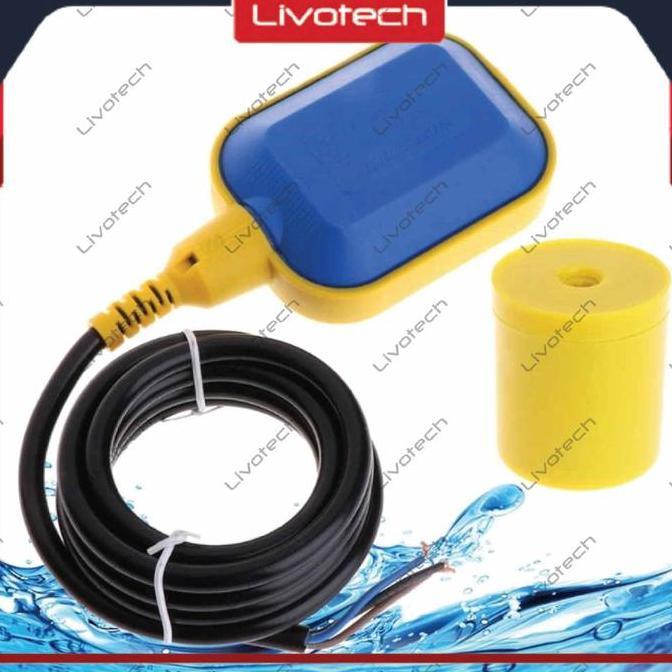 Float Switch Sensor Pelampung Pompa Air Celup 2 meter Fluid Level Otomatis Toren