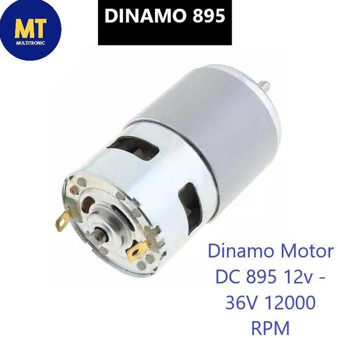 Dinamo Motor Dc 895 12V - 36V 12000 Rpm Elektrik