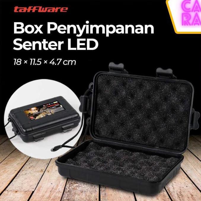 GIRARDY Kotak Senter Box Penyimpanan Lampu Senter LED