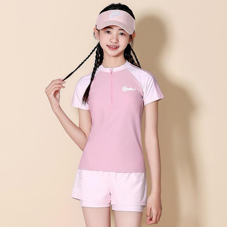 Yuke Pinkist Swimsuit | Baju Renang Anak Perempuan | Swimsuit Anak Perempuan