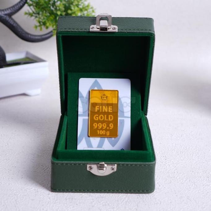 Kubika- Kotak Emas Lm Antam - Box Tempat Penyimpanan Logam Mulia Premium
