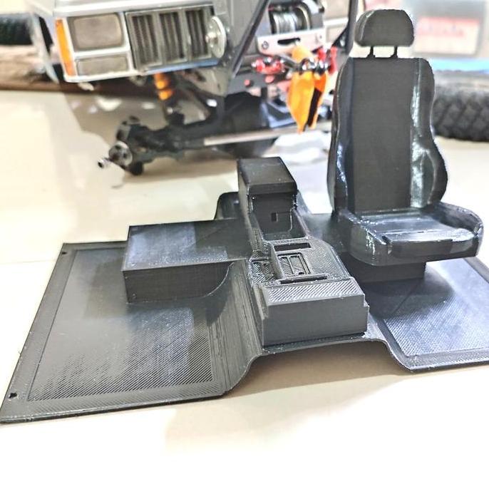 Floor Deck Interior Rc Hardbody Cherokee Xj Commanche Scale 1/10 Axial